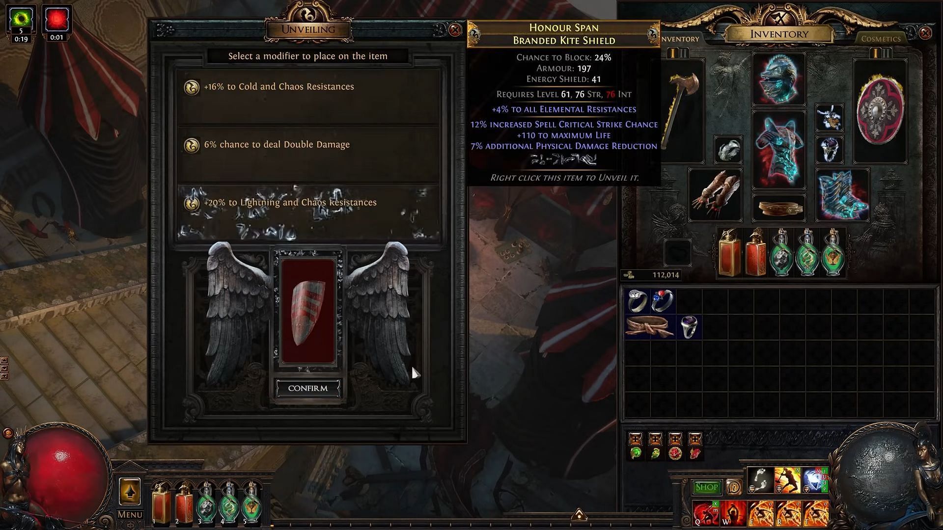 Veiled crafting can be very strong in Path of Exile (Image via Grinding Gear Games)